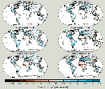 Annual mean changes in precipitation (P), evaporation
                                            (E), relative humidity, E-P, runoff and soil moisture,
                                            for 2081–2100 relative to 1986–2005 under the RCP8.5
                                            scenario