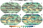 Maps of multi-model results for the scenarios RCP2.6,
                                            RCP4.5, RCP6.0 and RCP8.5 in 2081–2100 of average
                                            percent change in mean precipitation