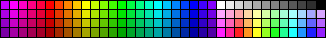 choose Title & bottom Font color