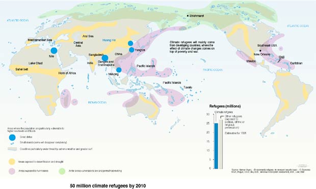 50 million climate refugees by 2010