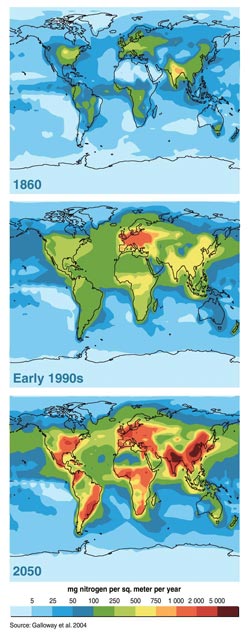 Nitrogen deposition