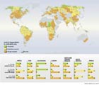 Impact classification based on river channel fragmentation and water flow regulation by dams on 292 of the world’s large river systems