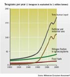 Global trends in the creation of reactive nitrogen on Earth by human activity