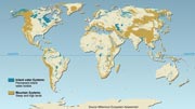 Sistemas de aguas interiores y de montañas