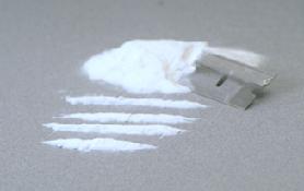 Lijntjes cocaïne